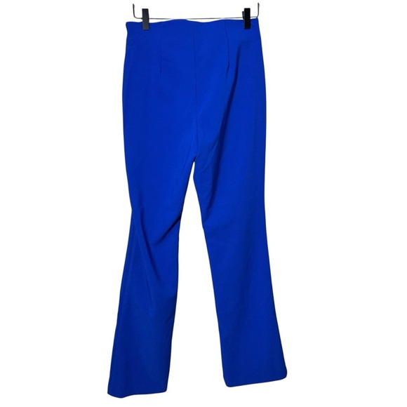 Dynamite Helena Flared Hi Waist Sapphire Blue Pants Size 4 NWT Brand New - Picture 3 of 12